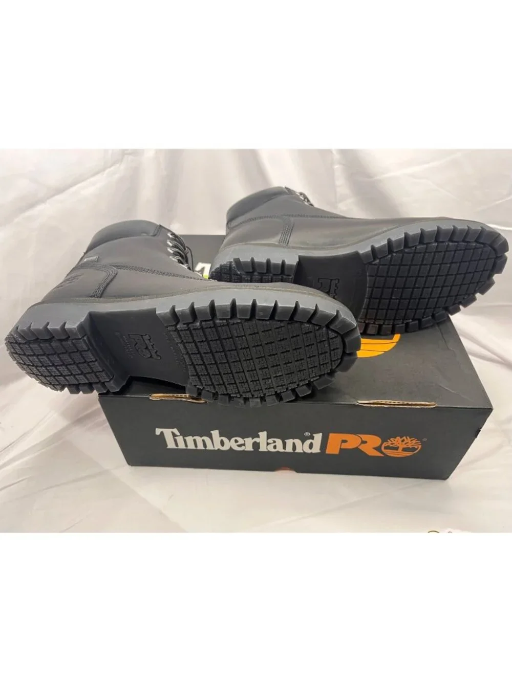 Timberland PRO A1W52 Work Boots Mens 10 Wide Steel Toe Waterproof Black NWT